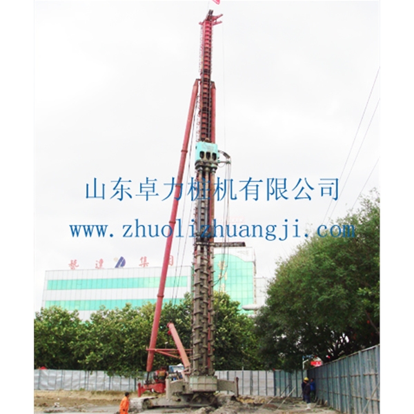 文登多軸地下連續(xù)墻施工現(xiàn)場(chǎng)