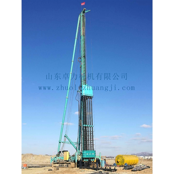 JZU180五軸樁機施工現(xiàn)場