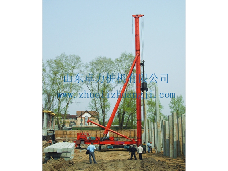 導桿式柴油錘打樁機